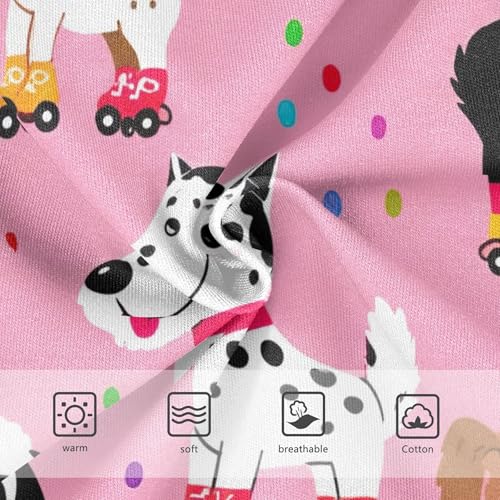 Cartoon Dogs Colorful Paws Girls Underwear Toddler 2t Cotton Cute Panties Girl Personalized Briefs Undies Kids3