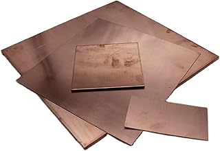 HIDIZ Copper Sheet Plate 0.1mm 0.15mm 0.2mm 0.3mm 0.4mm 0.5mm 0.8mm 1.5mm 2mm 3mm (Size : 0.15x100x100mm 1pc)