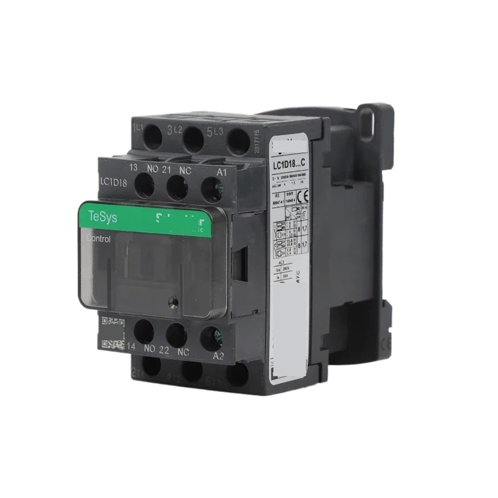 Contacteur AC LC1D18 triphasé 380V pour circuit électrique - 7