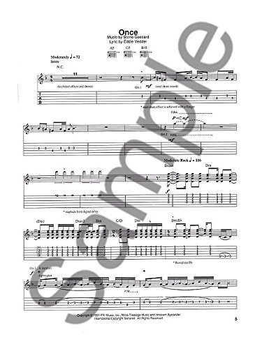 Pearl Jam - Ten | Guitar Tab Songbook | Note-for-Note Sheet Music Transcriptions | Grunge Rock Guitar Tablature with Lyrics and Chords | Guitar Recorded Versions | Updated Edition image 4