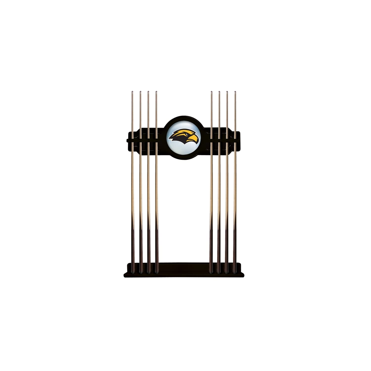 Southern Miss Cue Rack in Black Finish by Holland Bar Stool
