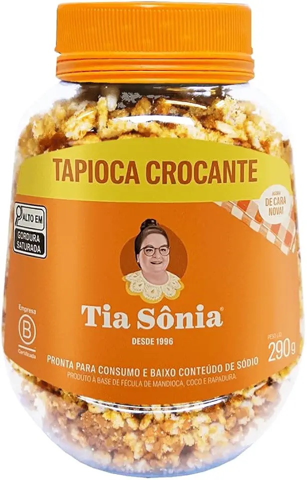TAPIOCA CROCANTE POTE 290G