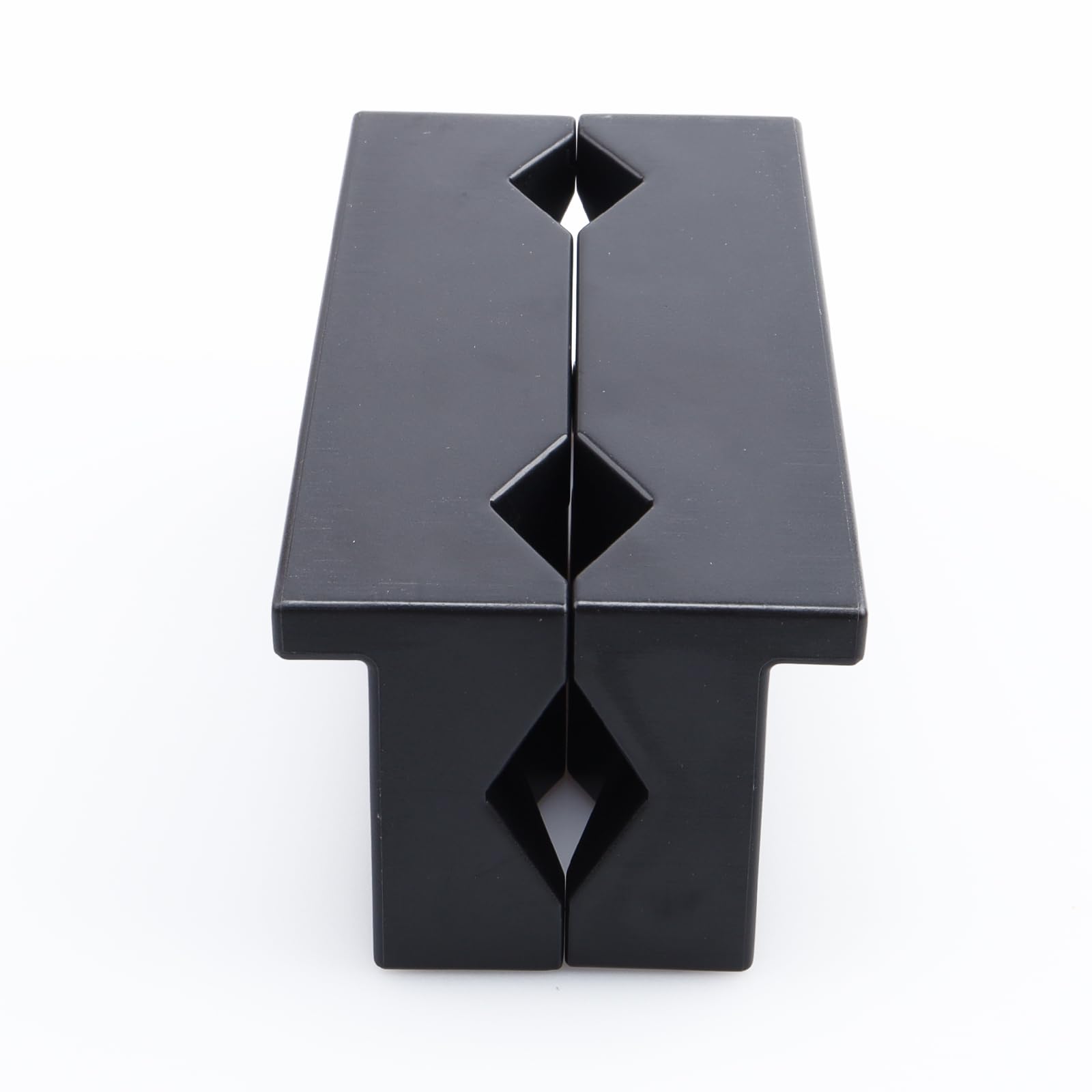 Magnetic Vise Jaw Pads - 4" Aluminum Multi-Purpose Clamp Inserts For AN Fittings