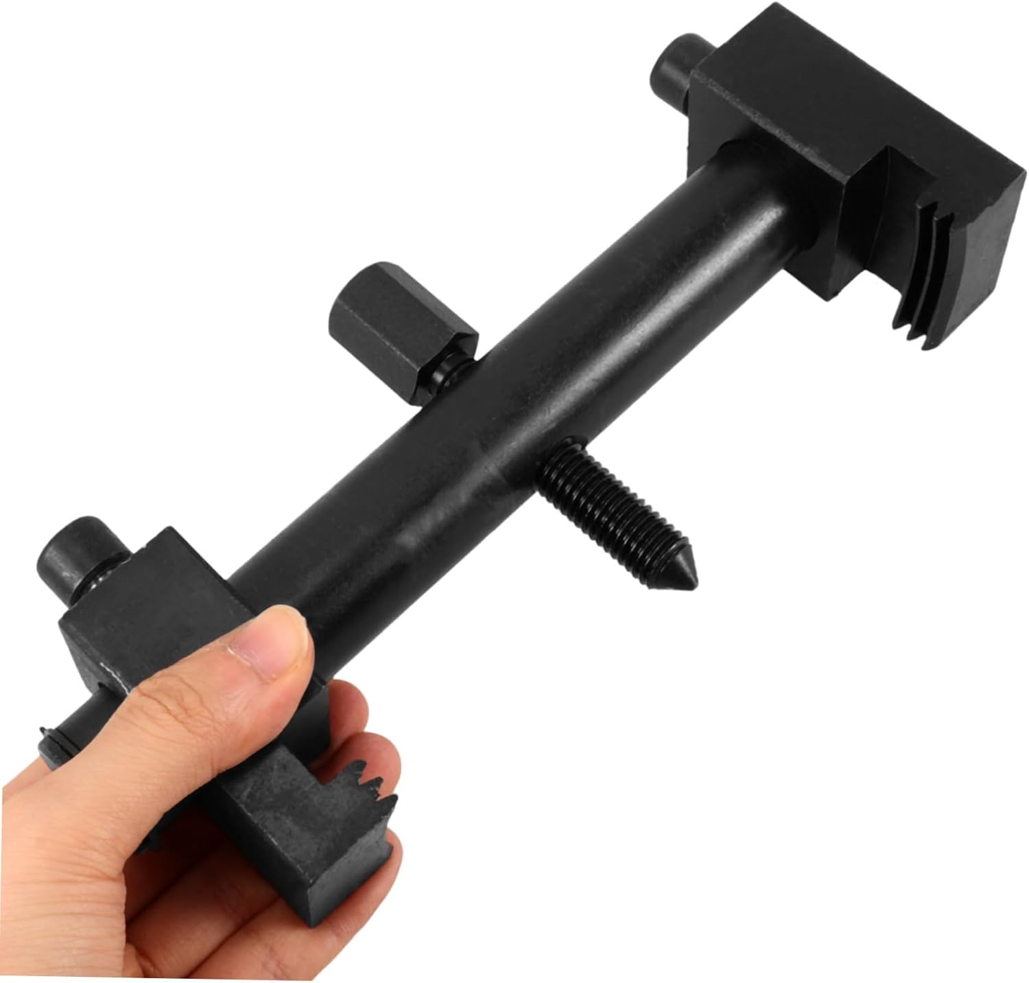 Ciieeo Pulley Removal Tool Multi Functional Crankshaft Pulley Puller for Effortless Removal of Timing Pulleys Durable Construction with Slip Grip for Automotive