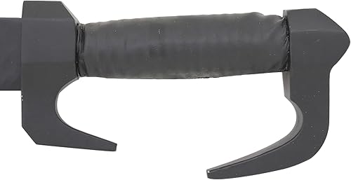 Miniatura 4 de Medieval Warrior Espada negra de fantasía hecha a mano personalizada