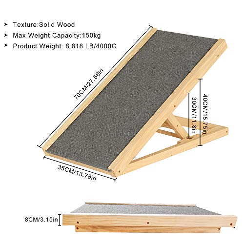 Ballshop Wooden Pet Ramp Dimensions