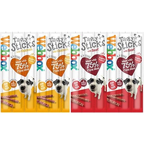 Webbox Dog Delight Variety Pack of 12 Sticks Cover