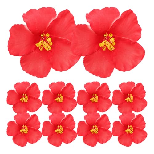 Pinces à cheveux hibiscus fomiyes pour un look de plage bohème chic
