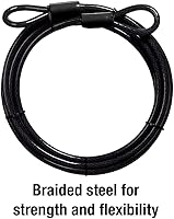 Vista 4 de Master Lock 178D Set Your Own - Cerradura de combinación, fundida a presión, estándar, 1 paquete, negro y cable de acero Master Lock 72DPF