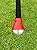 ELVES Golf Ball Pick-up Suction Cup Sticks on Putter?Putter Ball Pick up,Golf Ball Retriever for Putter Grips,Golf Ball Grabber Suction Cup Pick Up Back Saver Put On Putter Grip-Rubber (red)