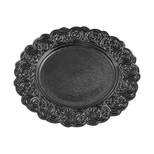 Platos de cena negros 13 pulg. pack x100 miniatura 7