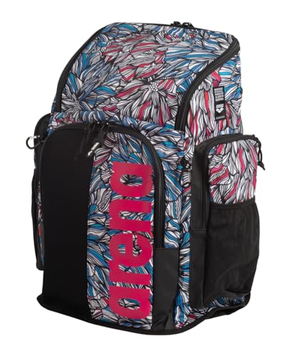 Image of ARENA Spiky III Backpack 45 Swimming Athlete Sports Gym Rucksack Large Training Gear Equipment Swim Bag for Men and Women, 45 Liters, Dahlia