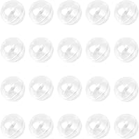 Vista 7 de 30 unids 28mm/1.1inch Round Capsules Clear Empty Vending Machine Cápsulas Contenedores para Máquinas de Gumball Claro