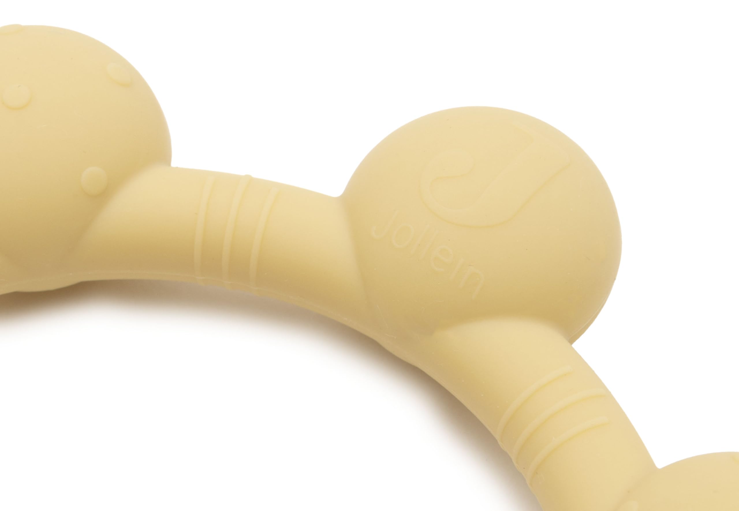 Jollein Baby Teether - Sun - Honey - Baby Teething Toy - BPA Free - Silicone Baby Teether - Baby Toy - Helps Relieve Teething Pain - Image 2