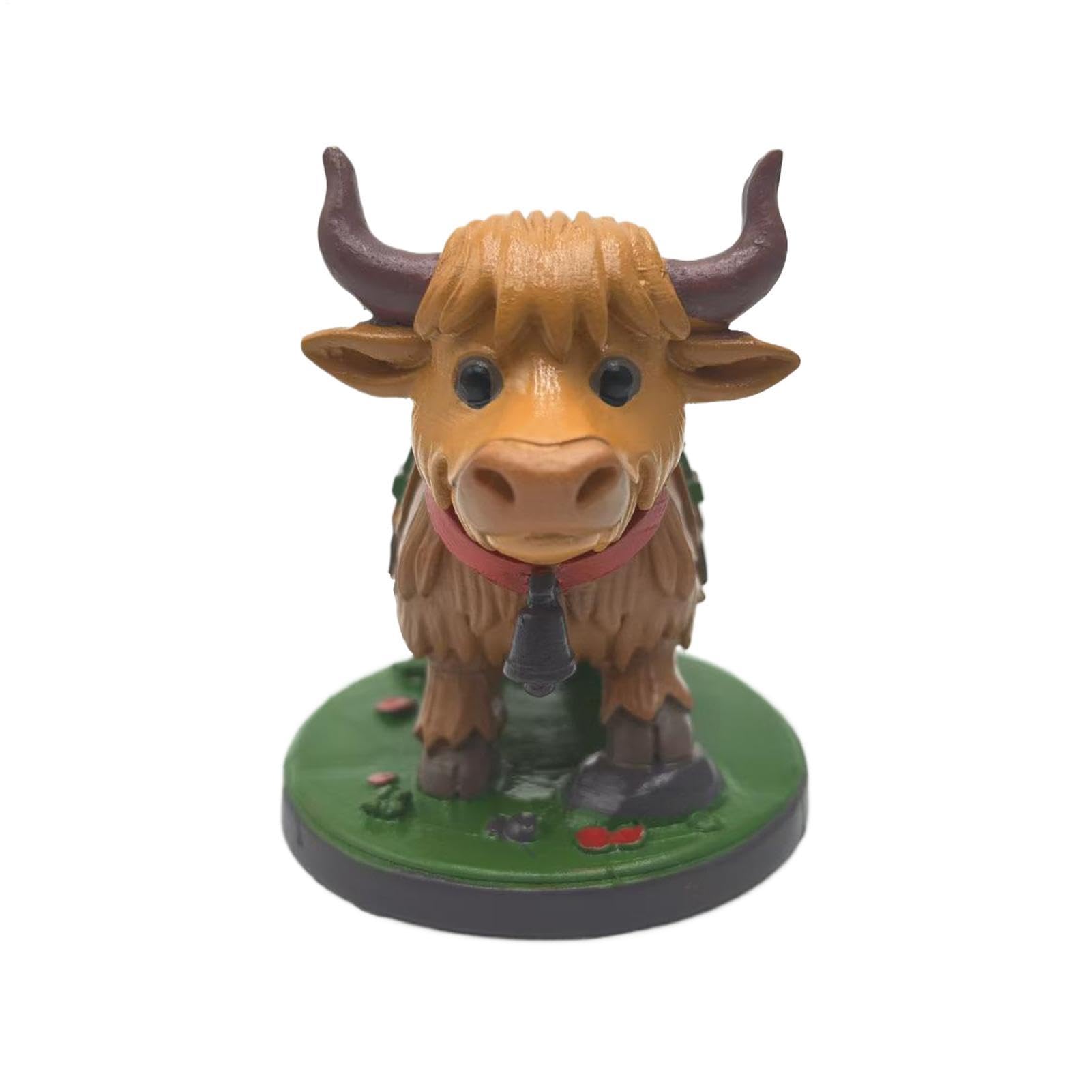 Mini vaches en résine, la figurine d'animal amusante idéale à offrir