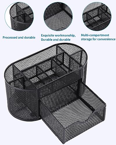 FAOKZE Organizer da scrivania Nero,Organizzatore