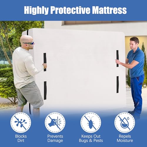 Bolsas de colchón para mudanza funda protectora resistente suministros de mudanzas 5