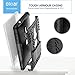 Olixar Sony Xperia XZ2 Protective Case - Tough Heavy Duty Armor Cover ArmourDillo - Wireless Charging Compatible - Black