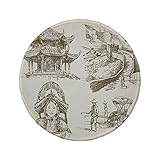 Anti-Rutsch-Basis - Die Unterseite des Mauspads passt genau auf den Desktop, passt sich verschiedenen Oberflächenmaterialien an und bewegt sich bei Verwendung nicht mit der Maus, sodass Sie sich auf Ihre Arbeit konzentrieren können.