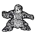 Iron Panda Man Robot Hero Patch Protector Fun Comic
