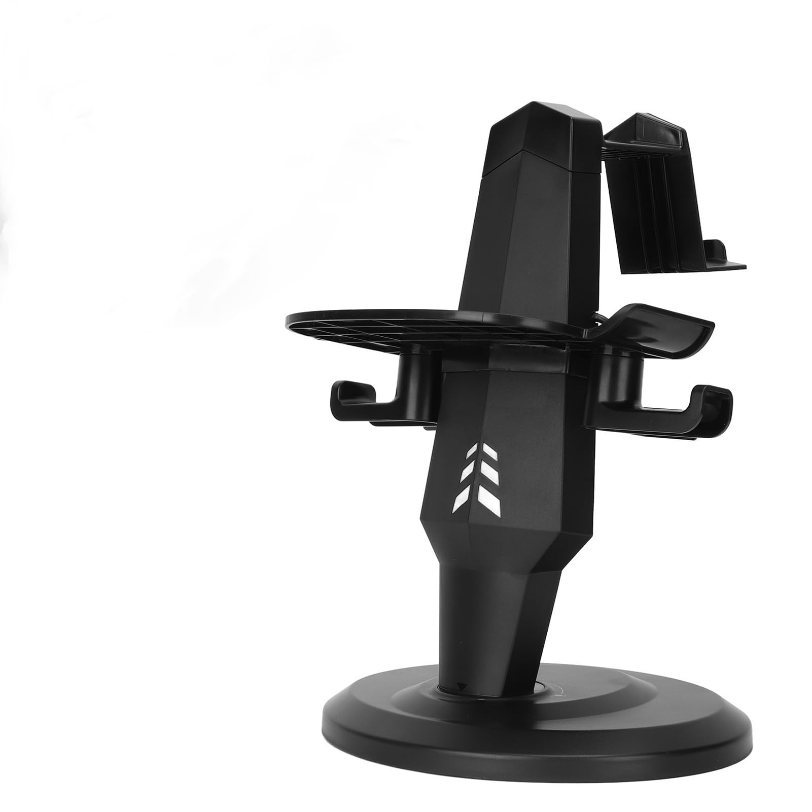 VR Charging Station & Display Stand for Oculus Quest 2, Rift, Rift S, Valve Index - Includes Controller Accessories & LED Indicators, Black