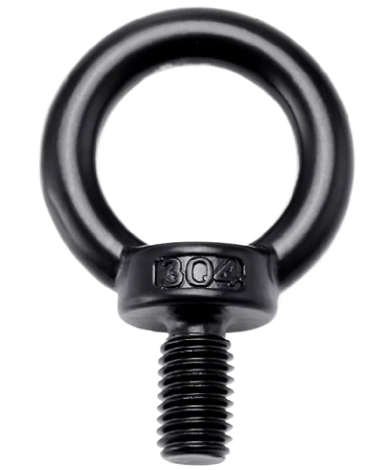 1 vite a occhiello M3-M24 in acciaio inox 304 DIN580, per sollevamento elettroforesi, hardware per elettroforesi (M10 x 70, 2 pezzi)