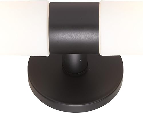 Miniatura 3 de George Kovacs P5042-66A-L, sable, accesorio de baño LED, acabado de carbón