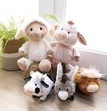 NICI 62253 Owieczka Sheepmila, miękki pluszak, urocza maskotka do przytulania i zabawy, świetny pomysł na prezent dla dzieci i dorosłych, 22 cm, biała