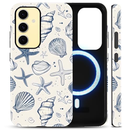 Coque Samsung S25 5G magnétique conque - Protection hybride compatible MagSafe