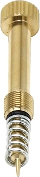 Easily Adjustable Idle Speed Screw Air Carburetor Fuel Mixture for CV40 CVK34 CVK36 CVK40 Motorcycle ATV Dirt Bike Adjustable for Glass Assembly Spring Ratio Metal Motorcycle Carburetor Air Ratio