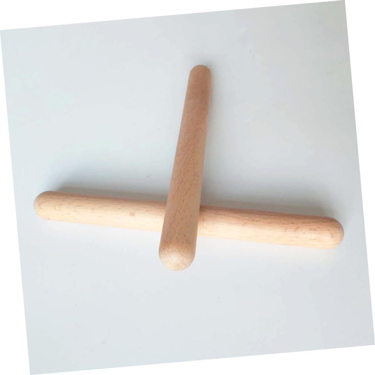 32 Pezzi Bastoncini Ritmici in Legno Percussione Bordi Arrotondati per Sviluppare Potenziale Musicale Gioco Educativo per Compleanno e Uso Interno