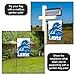 WinCraft Detroit Lions Large Logo Double Sided Garden Banner Flag