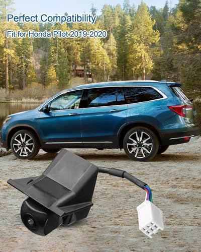 Image of Rear View Backup Camera Fit for Honda Pilot 2019 2020, Reverse Back up Rear Park Assist Camera Replace 39530-TG7-A121 39530TG7A121M1 39530TG7A12, Only One View Option