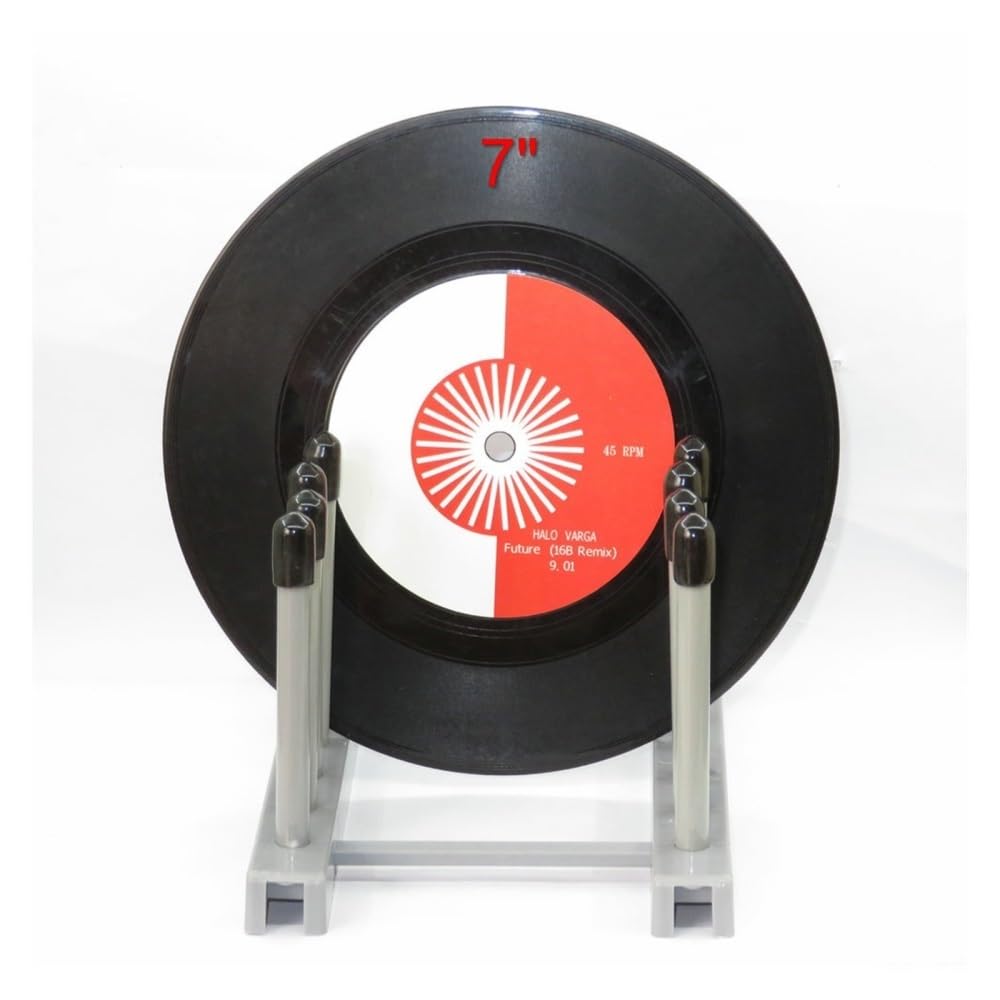 Stojak na płyty CD Stojak do przechowywania płyt winylowych, stojak na 6 albumów i stojak pasujący do albumów 12" lub 7" i 10"