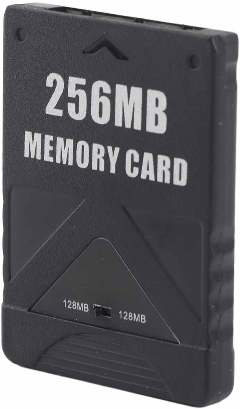 PS2 Memory Card, High Speed Game Memory Card, 15% Speed Up Portable Memory Cards, Compatible with ABS PS2 Accessories Replacement for Saving Games and Information (256MB) - Image 2