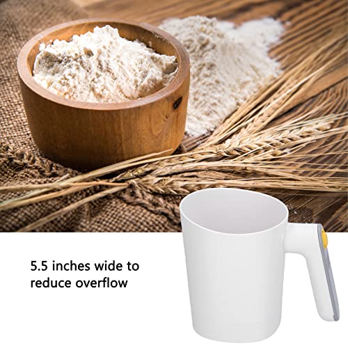 Xolsurg Electric Cup Shape Flour Sieve 2 Modes White Powder Sifter Home Baking Icing Sugar - Image 6