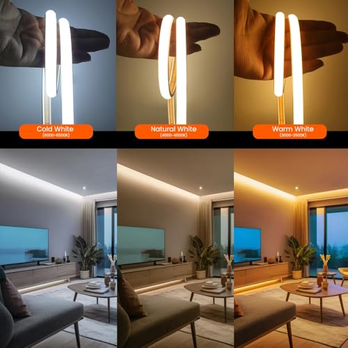 Cinta LED COB IP67 5 metros Blanco Cálido 3000K DC12V miniatura 6