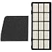 Carpet Pro CPU12-F HEPA Secondary and Post Filter Set for CPU-2, 2T, 1, 1T