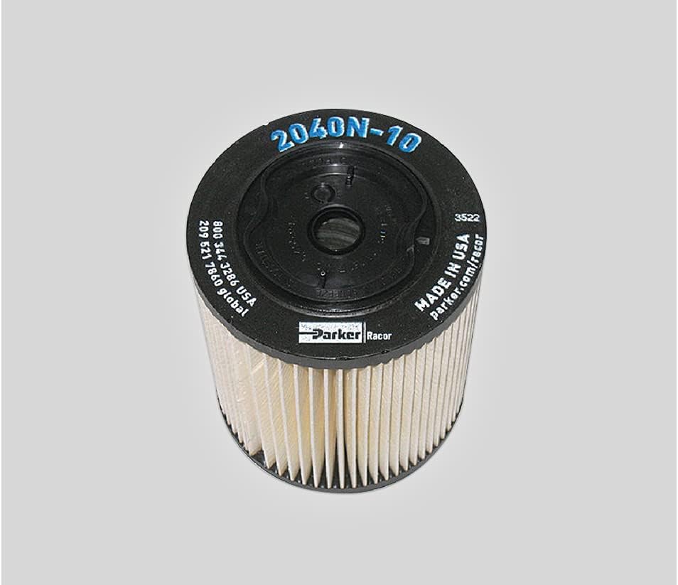 2040N-10 Racor Fuel Filter Element, 10 Microns (Pack of 2)