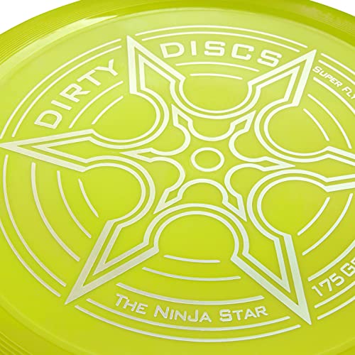 Frisbee Scheibe Indy Dirty Disc 175 g Gelb