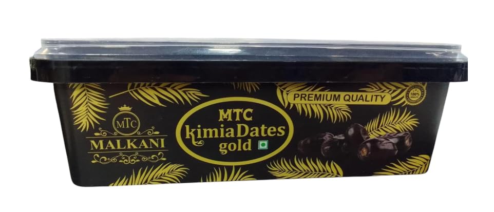 Image of MTC KIMIA FRESH DATES ( NEW CROP ) Malkani Kimia Gold Dates Soft Khajoor All Natural| No Preservatives| No Added Sugar| Gluten Free | Khajur | Khajoor | Premium Dates | 100% Naturally Dried khejur | 500g|