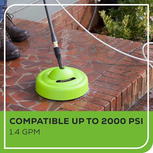Greenworks 30012 Surface Cleaner, Original Version, 11-inch by Greenworks - Used condition - Image 4