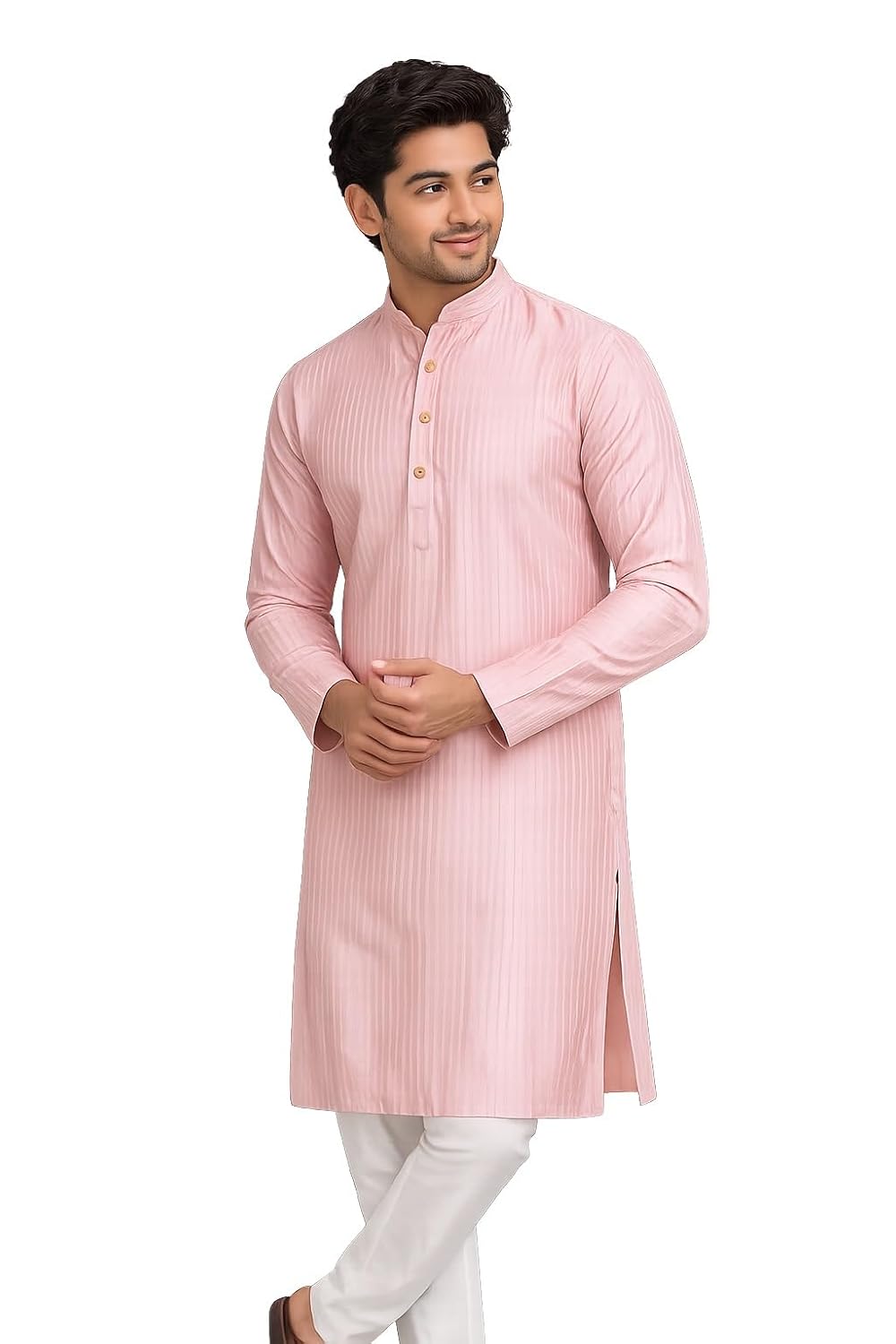 SOJANYA Men's Pintuck Silk Blend Embroidered Kurta - Review, Price and Buying Guide