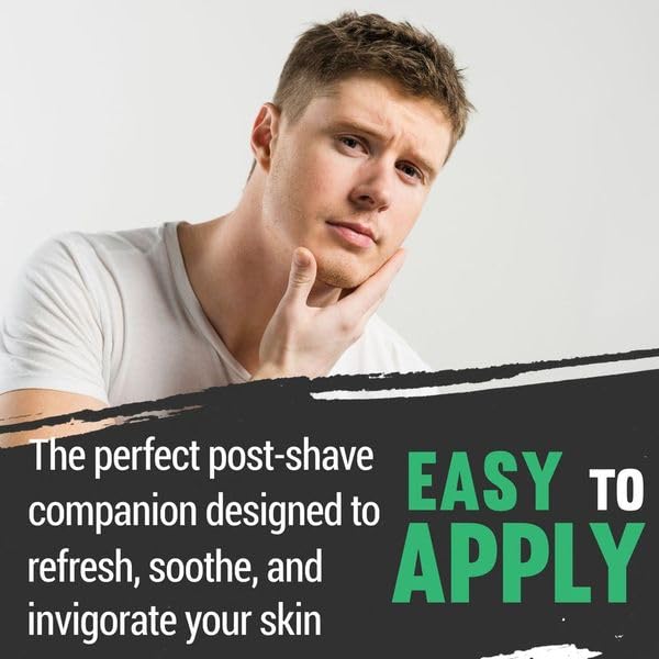 Tomb 45 Aftershave for Men - Refreshing After Shave Comfort - Hydrating and Cooling Post Shave Relief (Original)