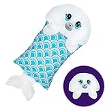 Fluffaluff Pets by Happy Nappers, Snap On & Off The Pillowcase, Standard-Queen-Sized Pillows, Comfy,...