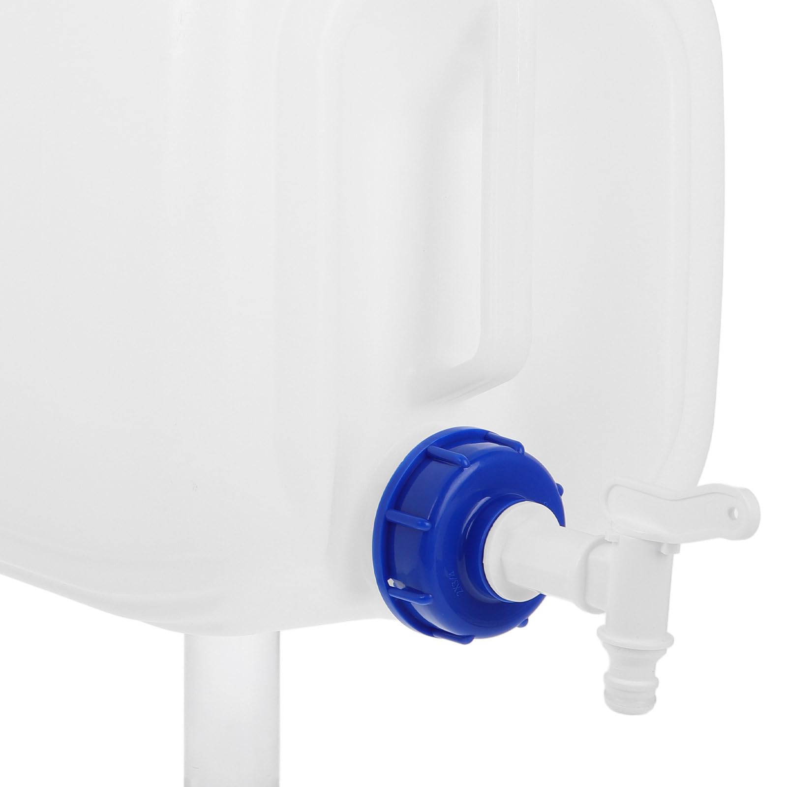 Tanica Portatile per Acqua 20l in Hdpe, con Rubinetto e Beccuccio, Bianco, Contenitore d'Acqua Ricaricabile per Viaggio e Campeggio
