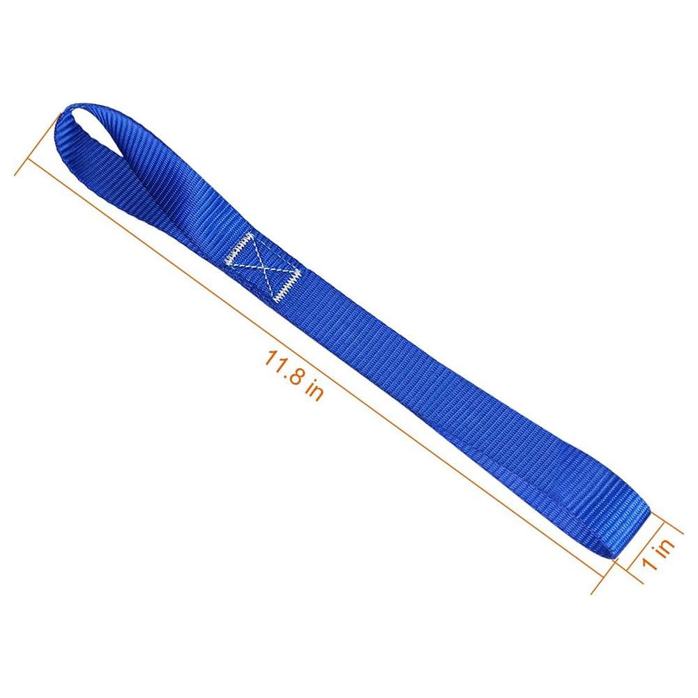 Suapouen Tie Down Loops, 8 Pack, 1800lbs Capacity & 4800lbs