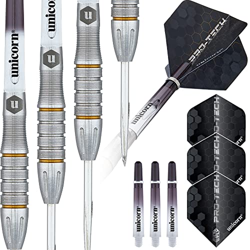 Unicorn Steel Tip Professional Darts Set, 23 g, 23 g