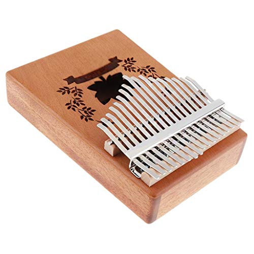 Zyj Piano Kalimba en Acajou de 17 Touches avec Instrument de Musique à Clavier Naturel avec Trou de Feuille d’érable - Les Beatles, Paul McCartney, John Lennon, RIngo Starr, George Harrison Zyj Piano Kalimba en Acajou de 17 Touches avec Instrument de Musique à Clavier Naturel avec Trou de Feuille d'érable – Image 6