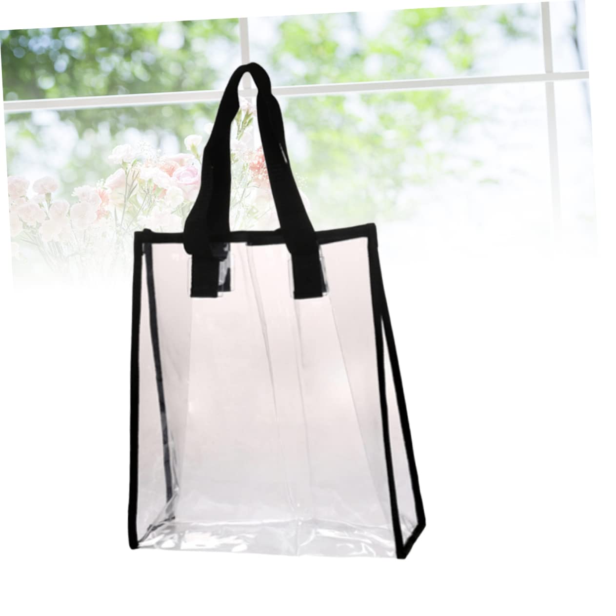 VANZACK Pvc Tote Bag Large Size Handbag for Women Waterproof Shopping Bag 20x14x6cm Stylish and Practical